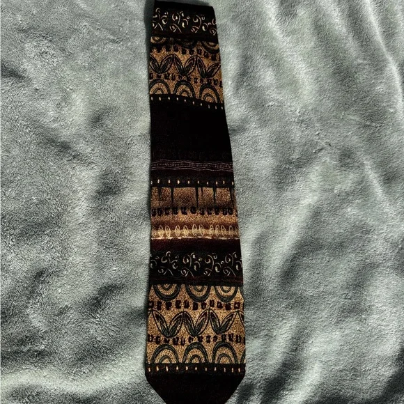 Tie DANIEL DE FASSON 100% Silk Handmade Designer EXCELLENT CONDITION - Picture 3 of 7